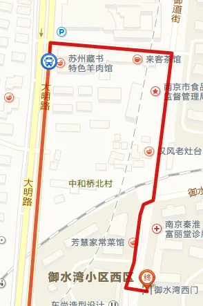 南京地铁3号线大明路下车乘几路公交车到中河桥石林家乐家（南京中和桥地铁）