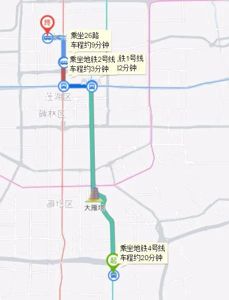 西安地铁4号线金滹沱站到曲江怡景苑小区西门多少公里（西安金什么沱地铁站）2