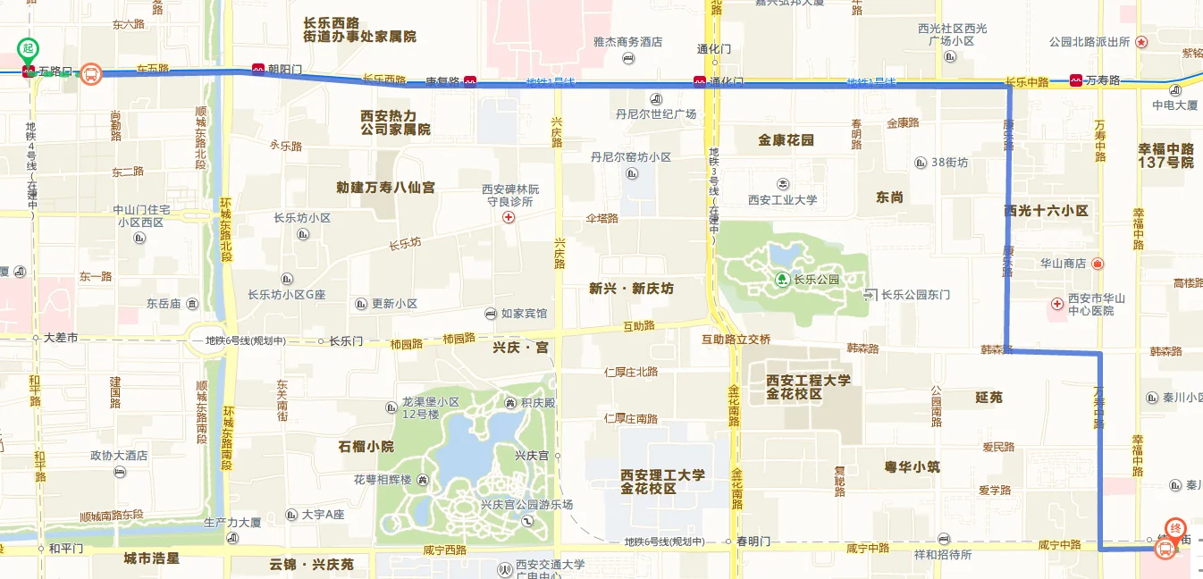 西安第四医院地铁4号线哪个口出近(西安市第四人民医院地铁)2