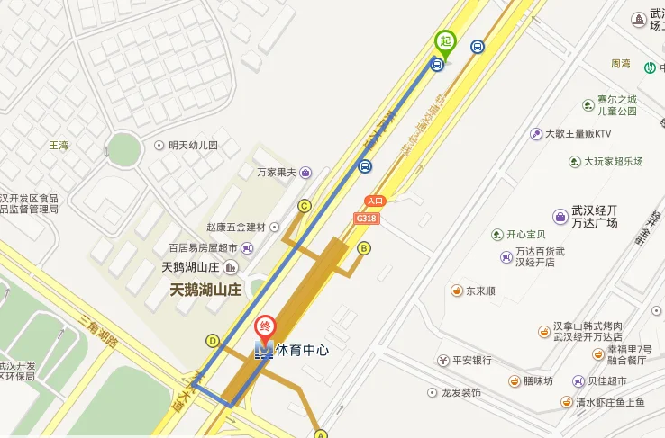 我想从三角湖坐地铁到汉口火车站不知道咋转站（武汉站到三角湖地铁）