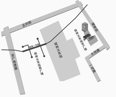 去郑州火车站西广场从地铁1号线哪个出口出来(从郑州火车站出地铁后怎样到西广场)3