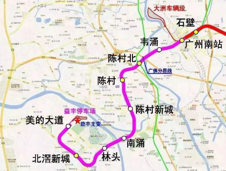 广州地铁7号线西延顺德段进度过半(广州地铁温涌路站封顶进度)