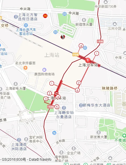 上海火车站地铁站从几号门出来直接到上海火车站门口(地铁3号线上海火车站站几号口)3