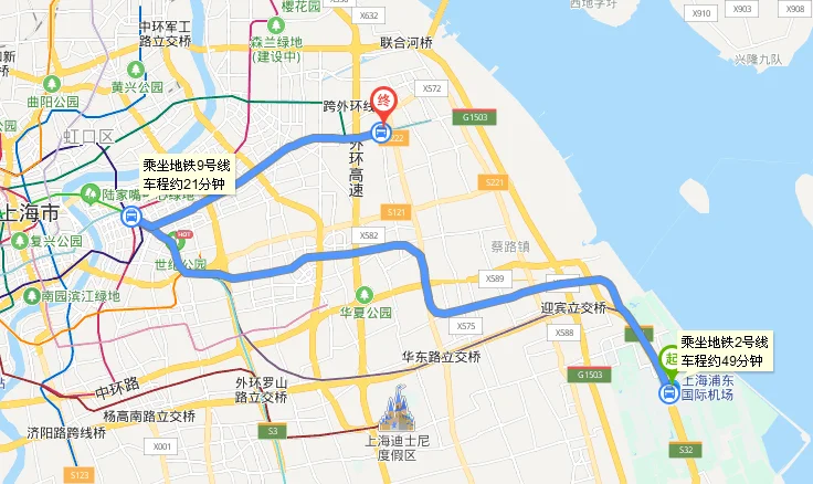 上海浦东机场离那个地铁站最近(浦东机场到曹路地铁)3
