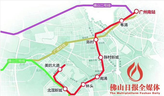广州地铁1号线路线图（广州地铁1号线地上段）3