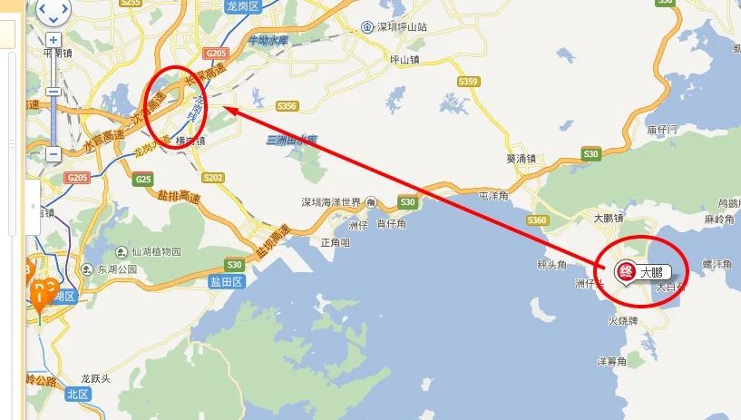 深圳大鹏地铁是那条线(大鹏附近那里有地铁站)