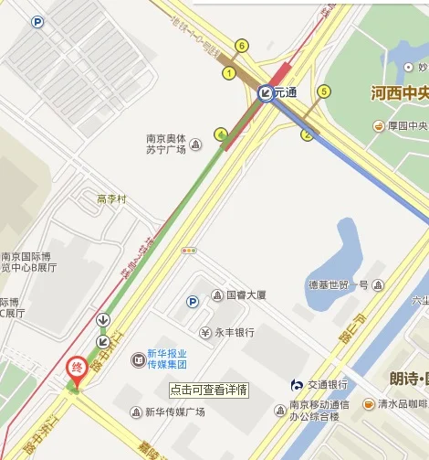 坐地铁一号线到南京江东中路新城大厦在哪下（南京江东中路265号地铁哪一站）