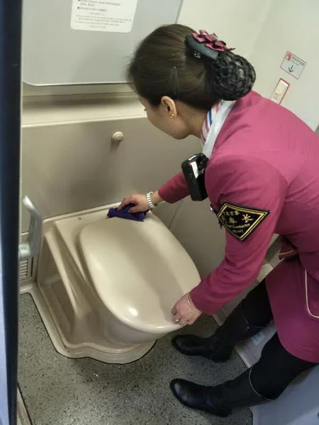 第一次坐高铁请问高铁有厕所吗（高铁大便池）2