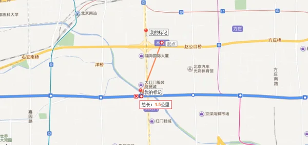 木樨园地铁是几号线（七里庄到木樨园地铁站）1