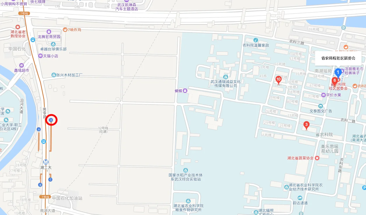 湖北工业大学在地铁几号线（地铁站湖工大往哪个出口出）2