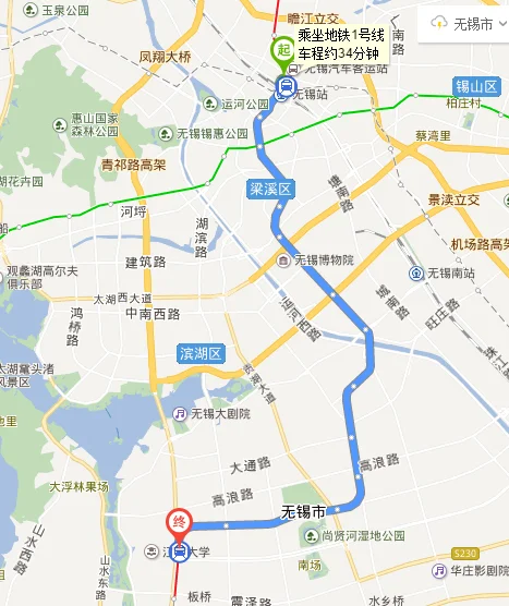 坐无锡地铁1号线在“无锡火车站”下地铁怎么去往动车进站口（无锡市地铁1号线火车站时间）4