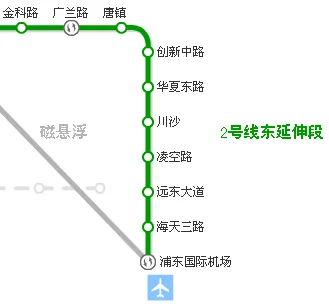 上海地铁2号线全程要多少时间（上海地铁2号线什么时候需要换乘）2