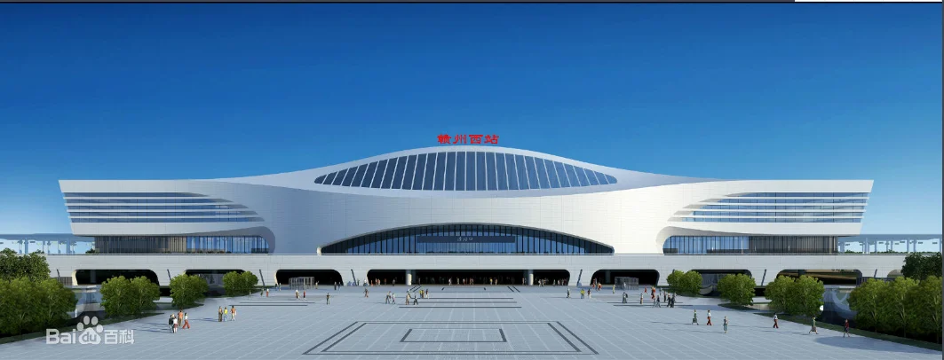 赣州高铁站是和赣州火车站在一起吗如果不是那是在赣州哪（赣州高铁建设）