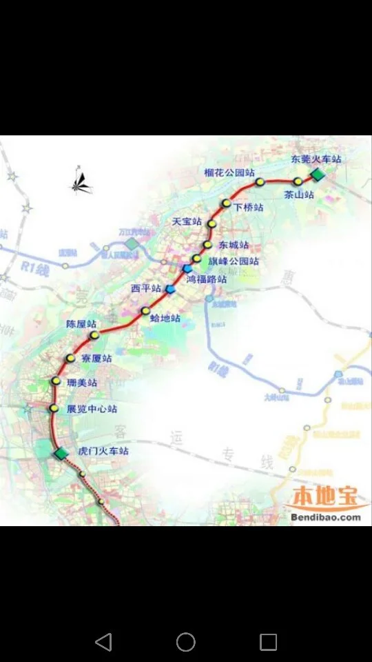 东莞地铁2号线开通了早上几点开车最晚的一班是几点(东莞轨道交通二号)1