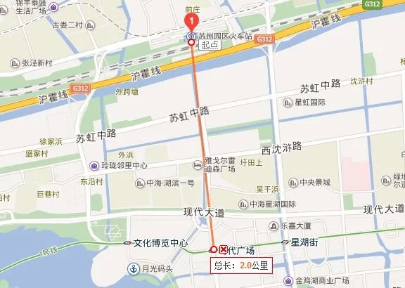 苏州地铁一、二号线各有几站（苏州园区有几条地铁站）2