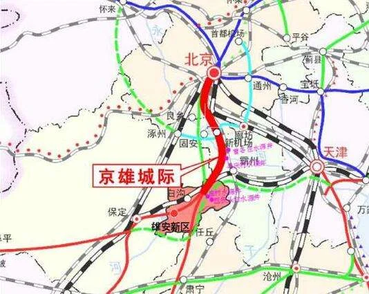 北京雄安地铁快线经过房山吗（北京通往雄安新区的地铁线路图）