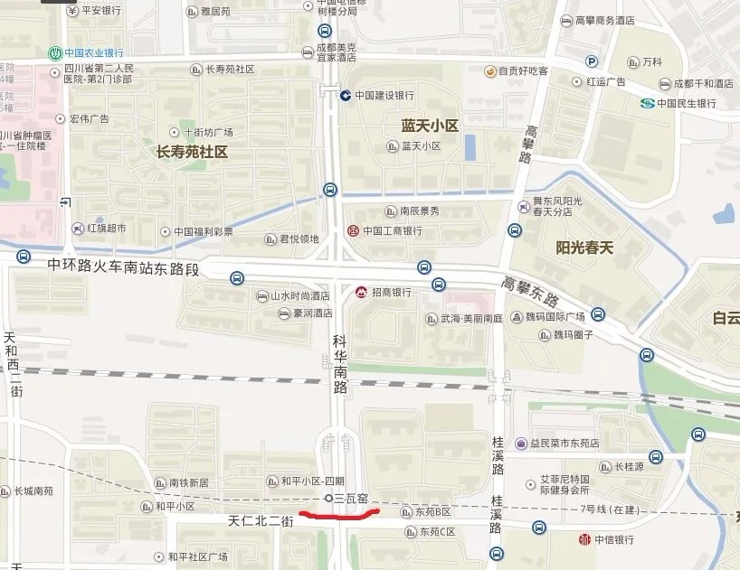 地铁7号线什么时候开通啊（成都滨江科华南路支行地铁7）4