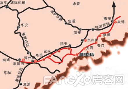泉州至厦门r1线经过哪些地方（厦漳城际铁路）4