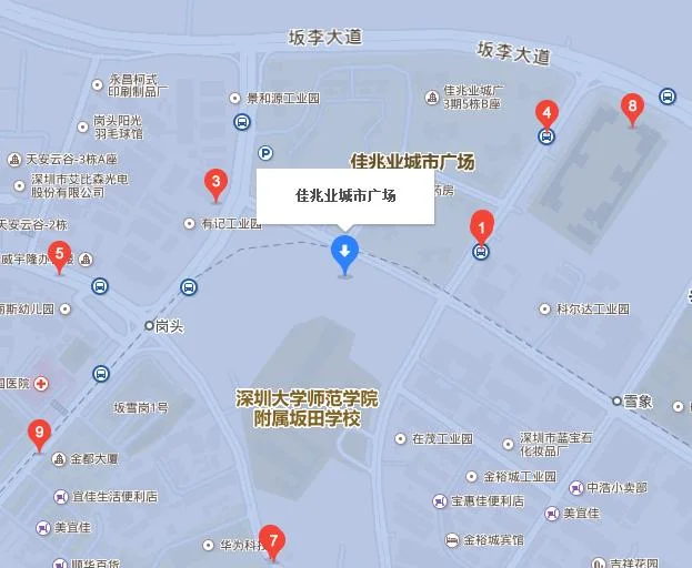 从佳兆业城市广场公交总站到坂田怎么走(坂田佳兆业城市广场地铁站)2