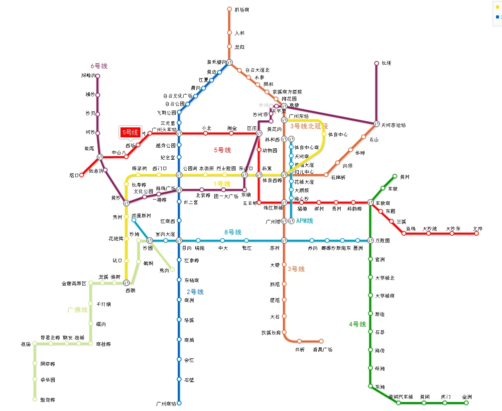 地铁4号线换乘6号线在哪站换（广州四号线转6号线地铁）