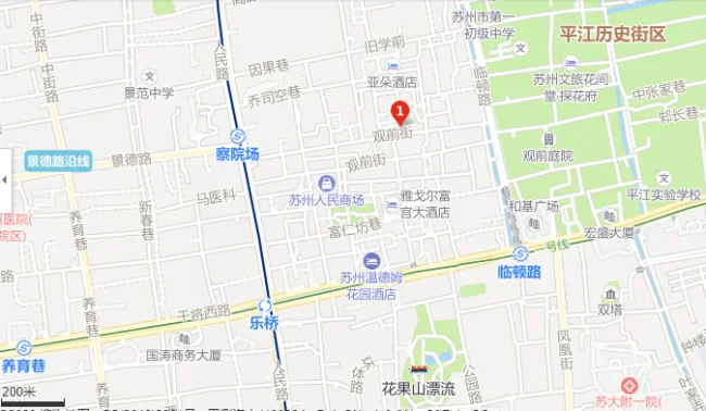 苏州地铁4号线沿途站点（苏州察院场地铁站）2