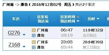 请问从广州到山东寿光或潍坊做高铁价位多长时间急求🙏🙏（广州到潍坊高铁）