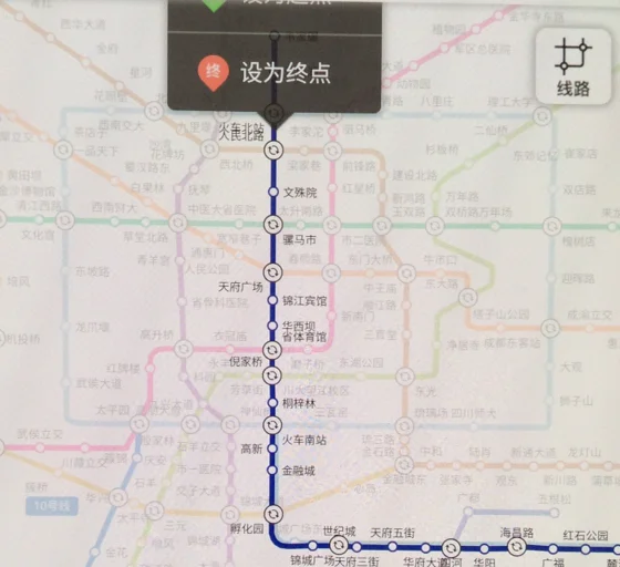 成都市地铁6号线站点详细站各（成都金融城到成都东站地铁站）