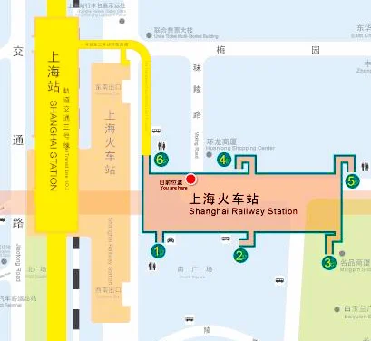 在上海南站坐3号地铁（上海站乖3号地铁走哪个出口）