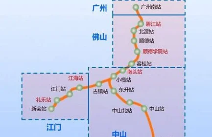 江门高铁的车站在哪里(江门哪里有高铁)1