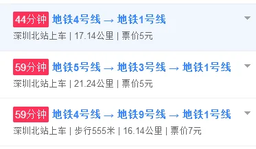 深圳北过罗湖地铁怎么坐(罗湖地铁站路线)2