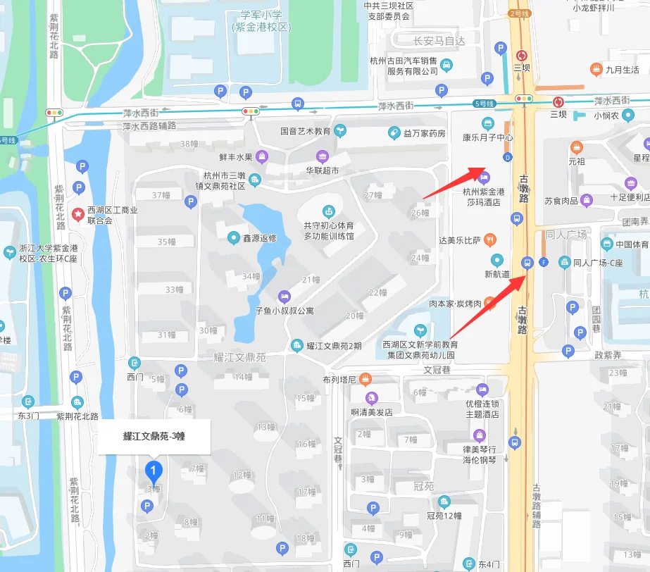 杭州地铁5号线的站点有哪些（杭州地铁5号线三坝几个站口）3
