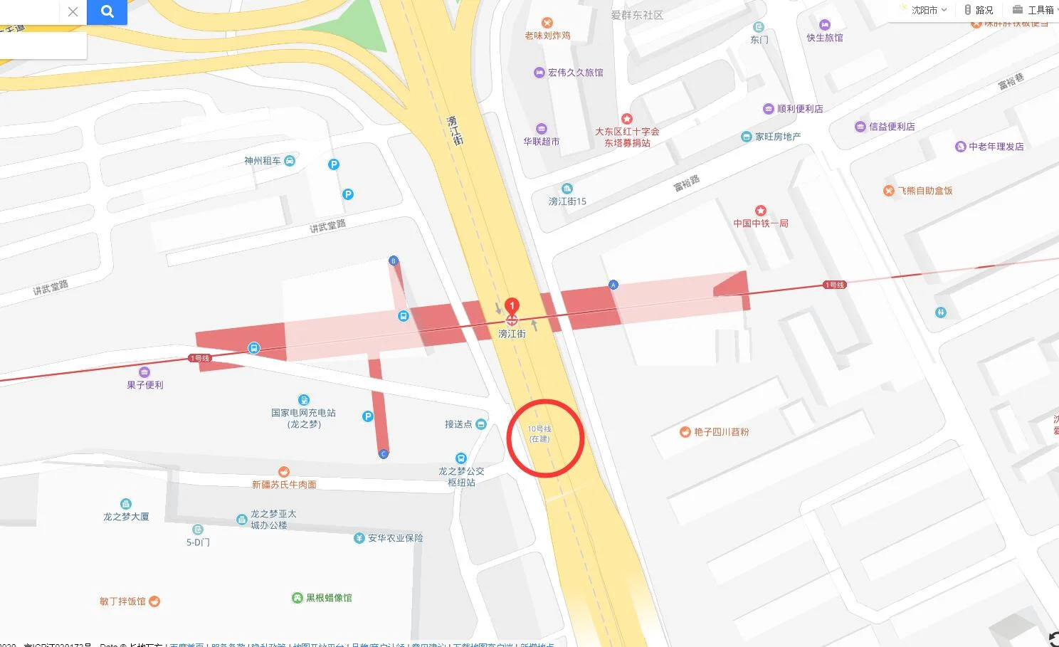 沈阳市地铁有几号线了（沈阳1号线地铁线路图）