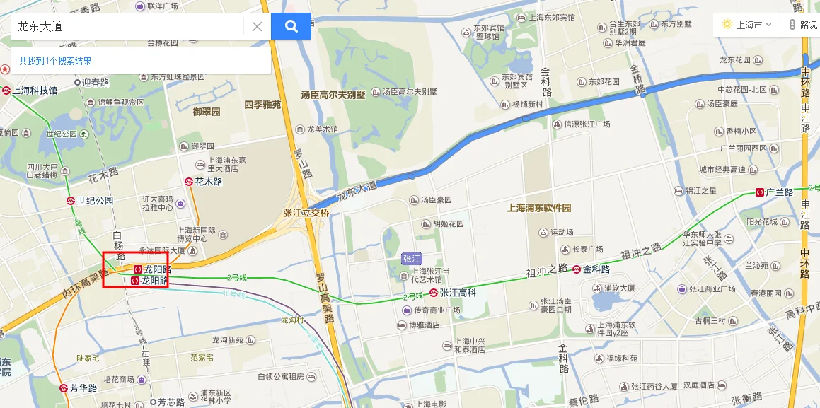 上海地铁二号线龙阳路站 靠近龙东大道 是几号口（上海龙东大道地铁规划）