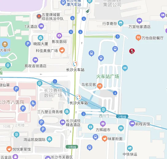 长沙火车站地铁口在哪里（长沙火车站地铁二号口）3