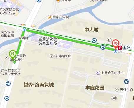 广州地铁到南沙怎么走（南沙地铁站15）