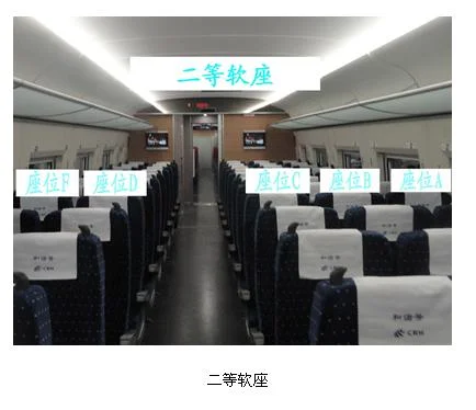 高铁火车票怎么看座位的(高铁特等座分布图)3
