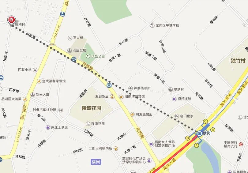 横岗地铁站哪个出口到达横岗大厦（横岗地铁站几个出口）4