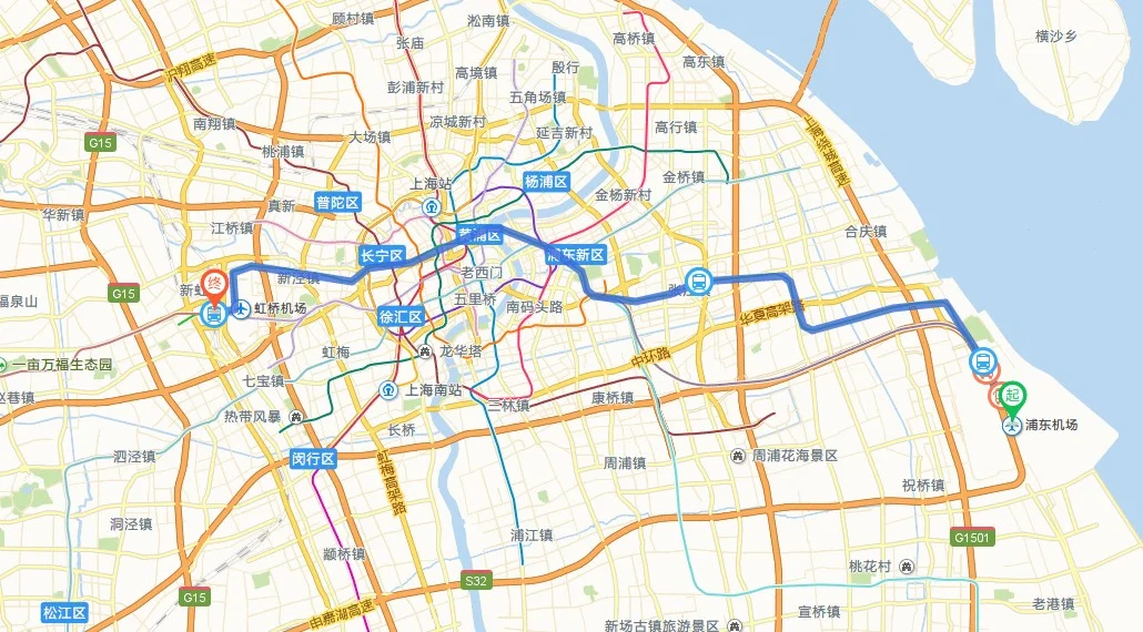 请问从上海浦东机场到上海虹桥火车站怎么走方便(浦东机场到虹桥虹桥火车站地铁)1