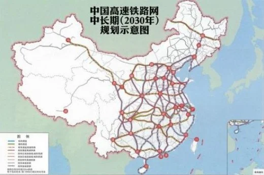 中国铁路主要路线(到八铁路)2