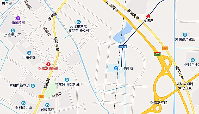 天津高铁站在哪里(宝坻高铁南站)3