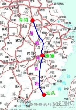 鹰汕铁路的线路规划（汕头疏港铁路规划图）4