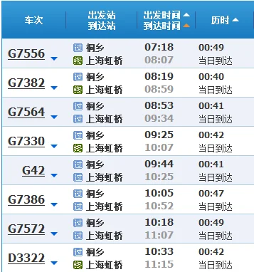 北京到秦皇岛高铁时刻表（上海到秦皇岛高铁）