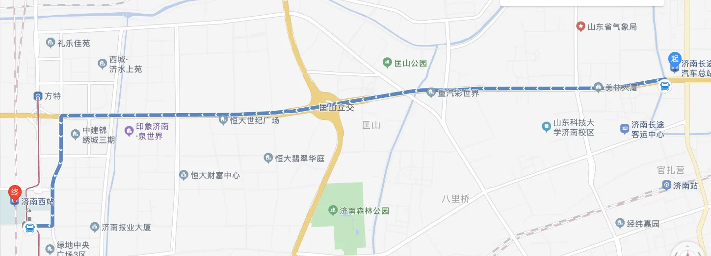 山东哪些城市有地铁（济南地铁线路图1号线）3