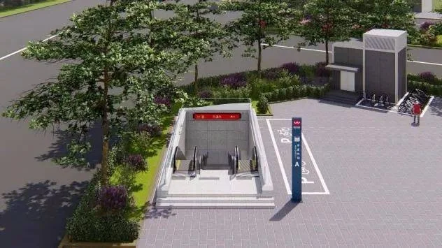 地铁车站出入口（地铁站冷却塔）2