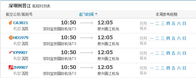 各大火车站火车票放票时间（深圳到晋江高铁时刻表）4