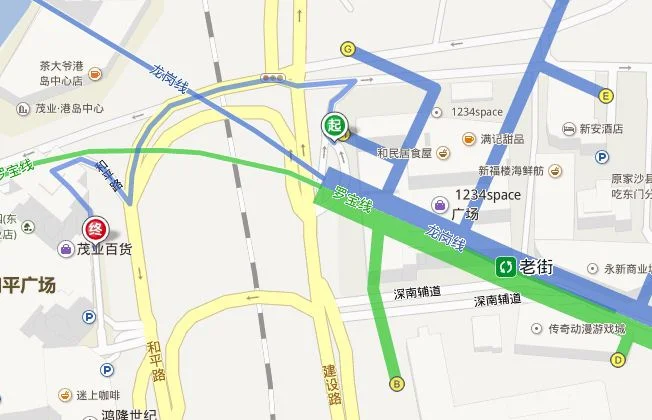 哪个地铁站出口离深圳华强北茂业最近（茂业天地在地铁哪个出口）3