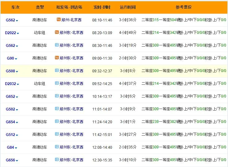 郑州到北京高铁通车了吗(郑州至北京的高铁)3
