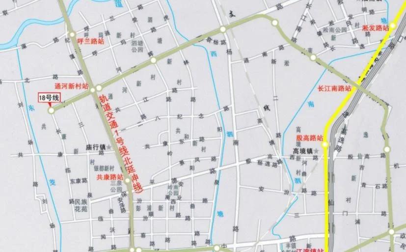 中国的上海市的地铁的第十八号线的昵称的是为什么的啊（上海轨道交通18号）