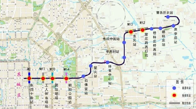 北京地铁22号线到平谷都经哪几个站点（北京地铁曹各庄坐几号线）2