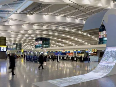 伦敦有几个机场离市区距离是多少（斯坦斯特德机场地铁）1